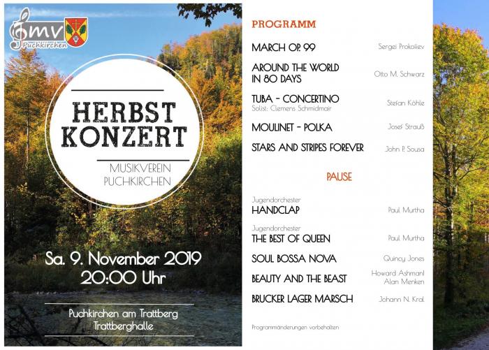 Herbstkonzert 2019